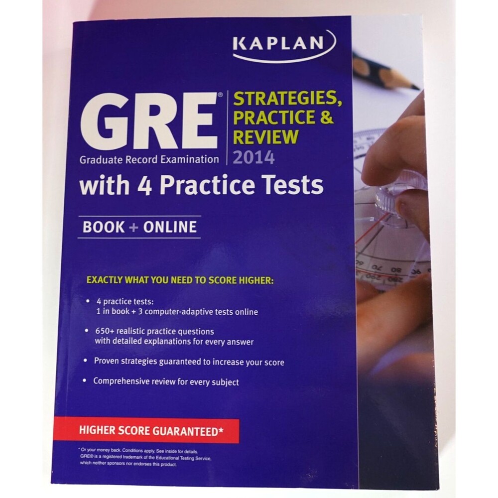 Kaplan GRE 2014 Strategies Practice Review 4 Practice Test Graduate Record Exam